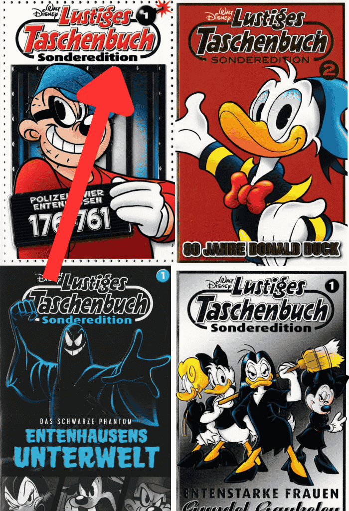 Lustiges Taschenbuch Sonderedition - Beispielfoto